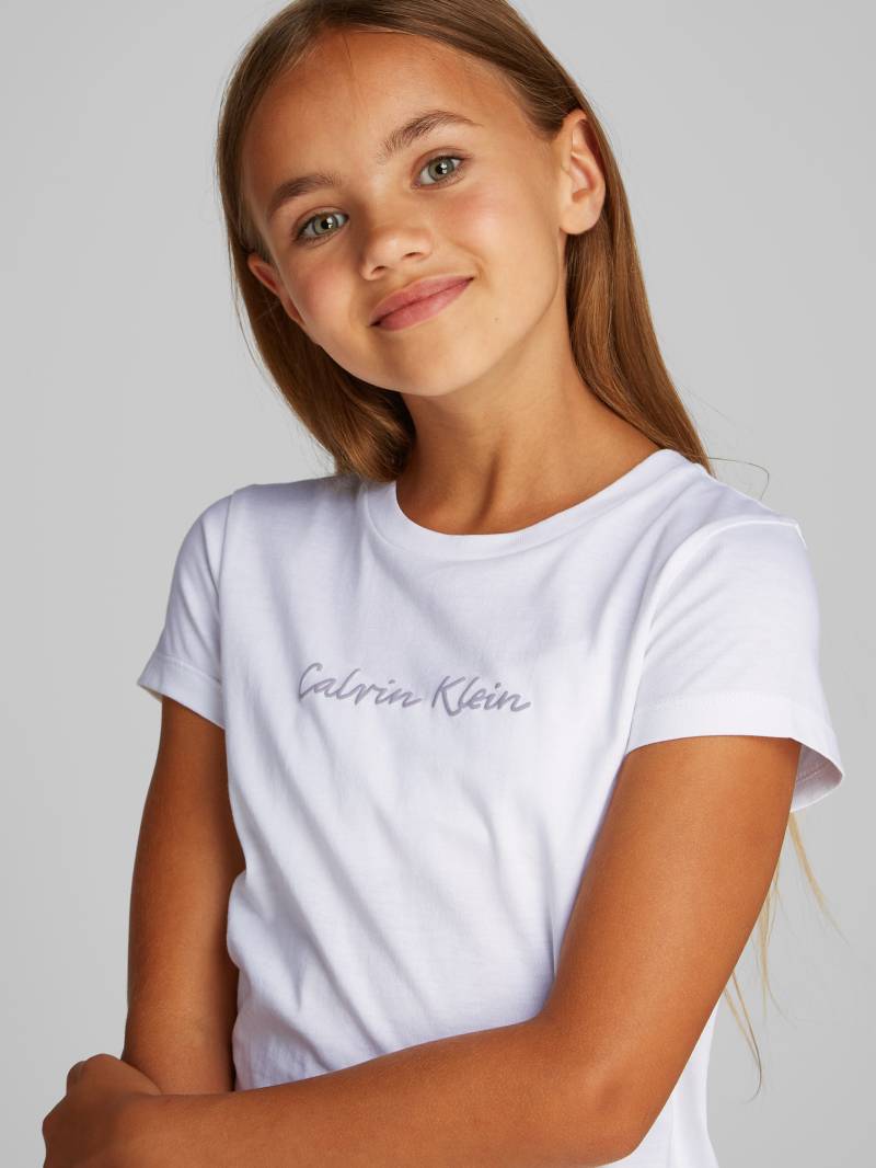 Calvin Klein Jeans T-Shirt »SCRIPT LOGO SLIM SS T-SHIRT«, mit Logoschriftzug von Calvin Klein Jeans