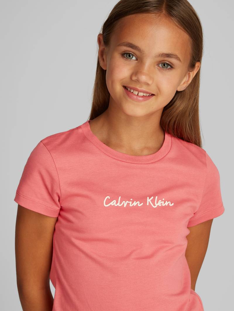 Calvin Klein Jeans T-Shirt »SCRIPT LOGO SLIM SS T-SHIRT«, mit Logoschriftzug von Calvin Klein Jeans