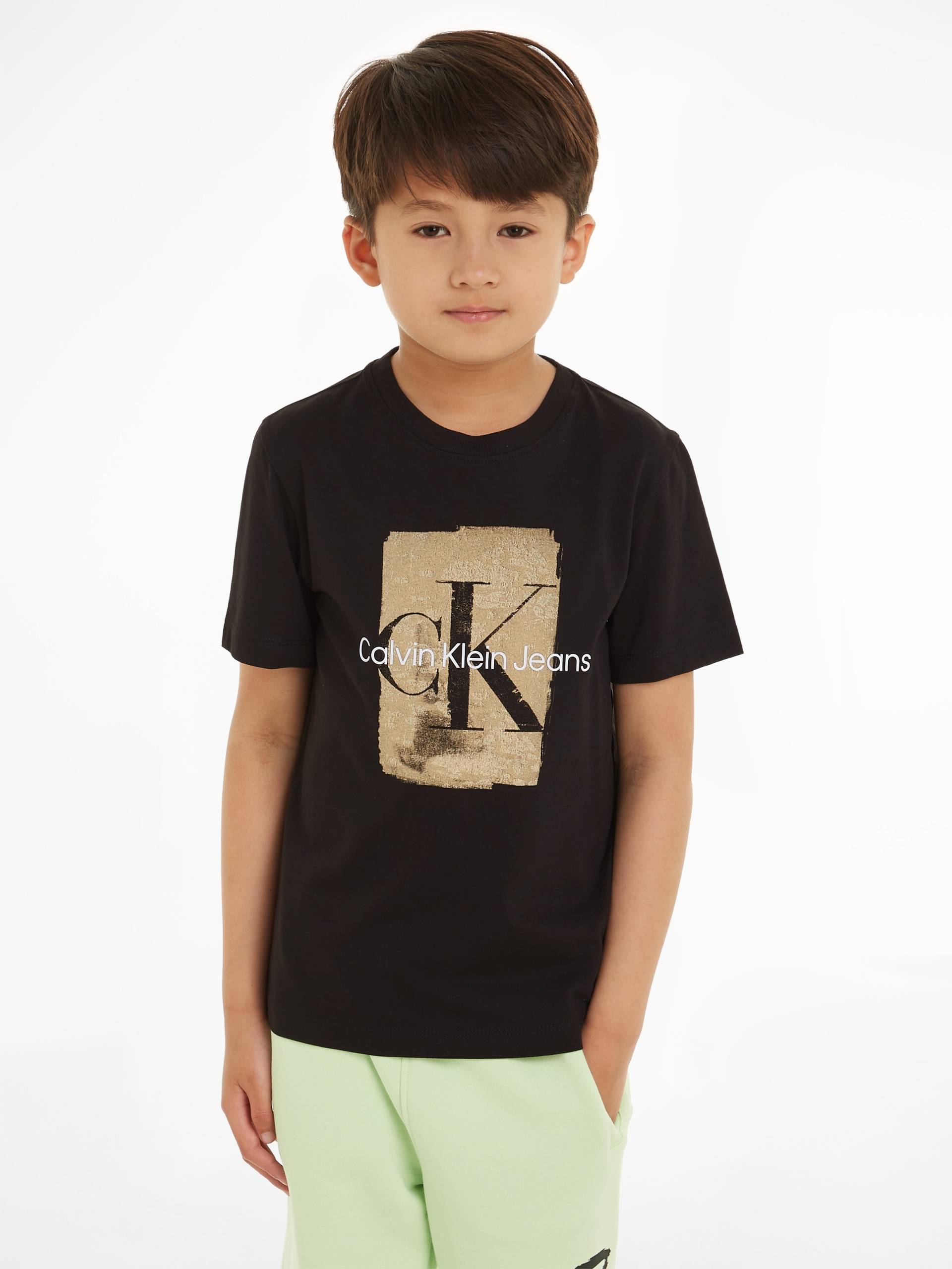 Calvin Klein Jeans T-Shirt »SECOND SKIN PRINT SS T-SHIRT«, für Kinder bis 16 Jahre von Calvin Klein Jeans