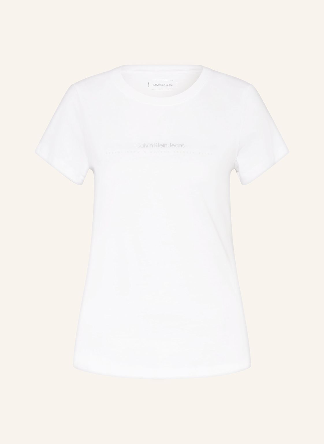 Calvin Klein Jeans T-Shirt weiss von Calvin Klein Jeans