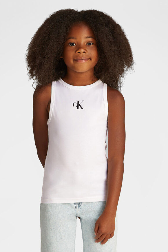 Calvin Klein Jeans Tanktop | Bright White | Mädchen  | 12 von Calvin Klein Jeans