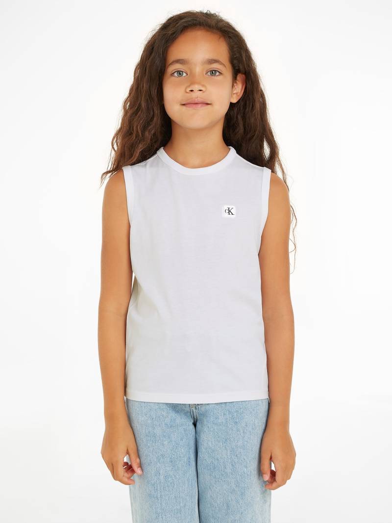 Calvin Klein Jeans Tanktop »MONO MINI BADGE REG. TANK TOP«, Kinder bis 16 Jahre von Calvin Klein Jeans