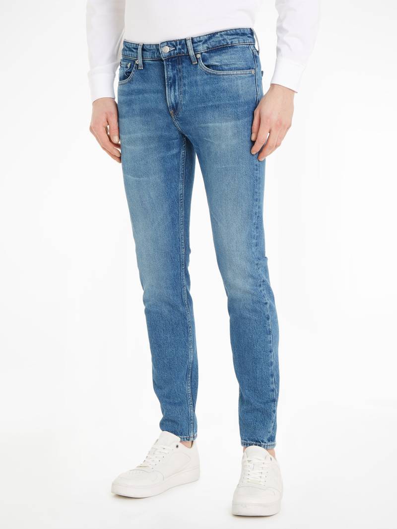 Calvin Klein Jeans Tapered-fit-Jeans »SLIM TAPER«, mit Leder-Badge von Calvin Klein Jeans