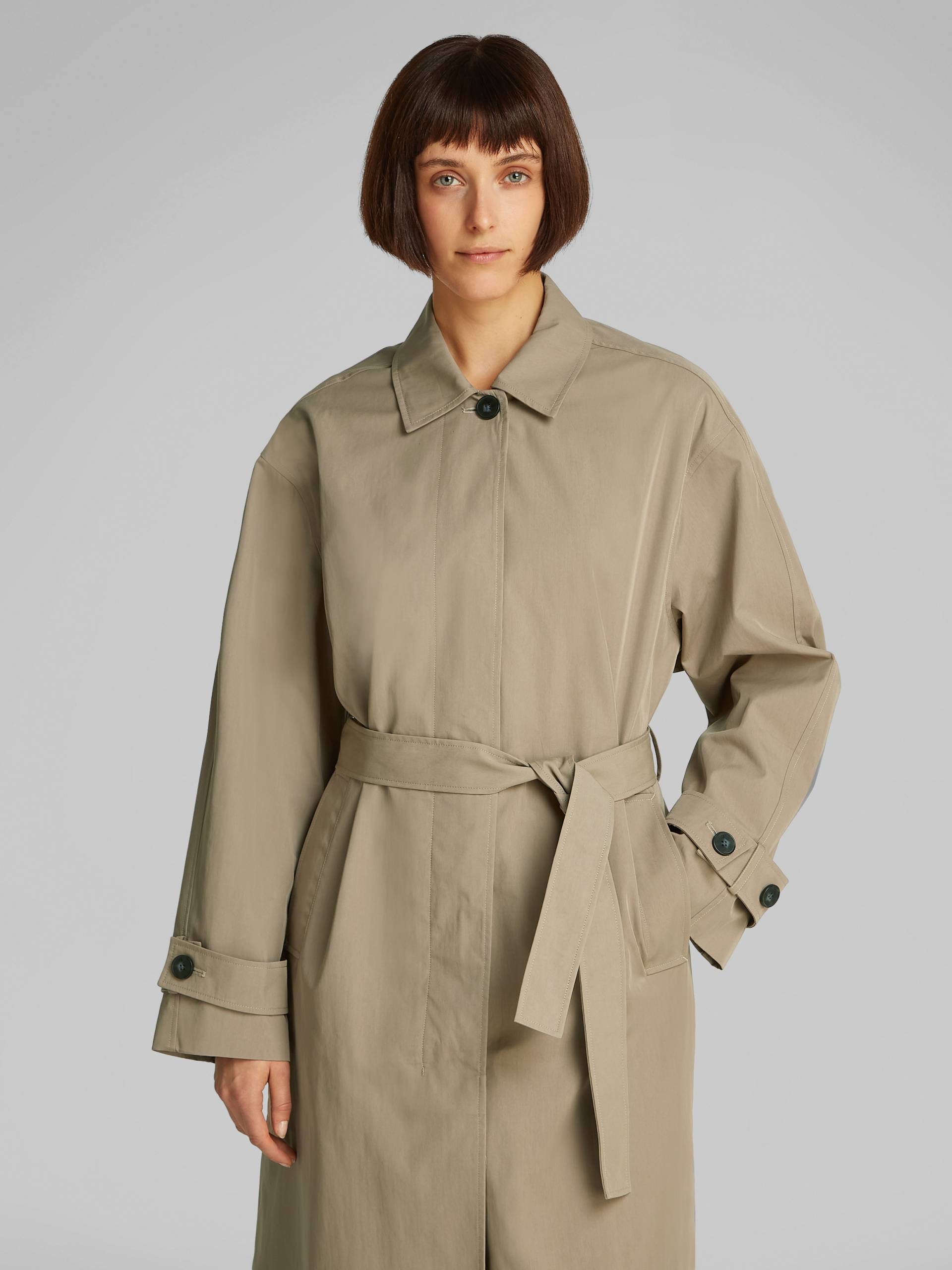 Calvin Klein Jeans Trenchcoat »TRENCH COAT«, mit Eingrifftaschen, mitLogopatch von Calvin Klein Jeans