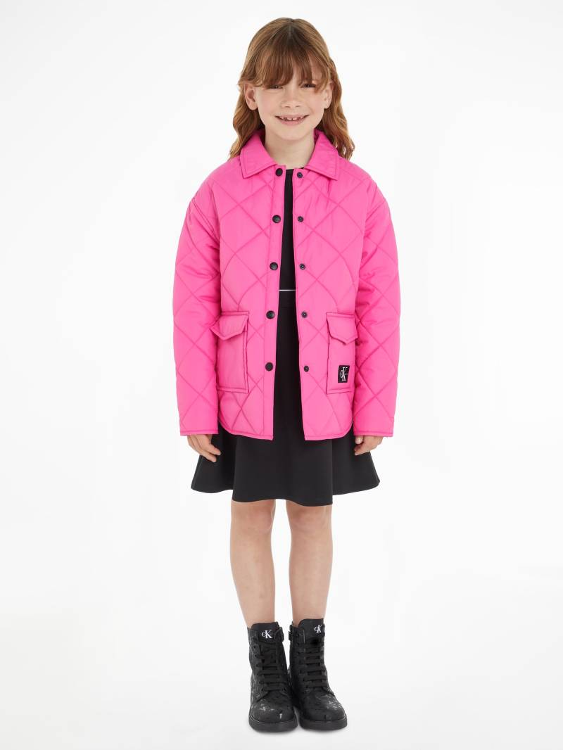 Calvin Klein Jeans Winterjacke »QUILTED WIDE OVERSHIRT«, für Kinder bis 16 Jahre von Calvin Klein Jeans