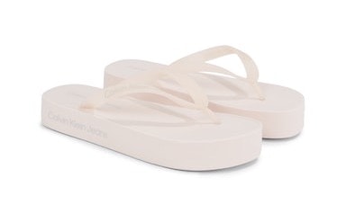 Calvin Klein Jeans Zehentrenner »BEACH SANDAL FLATFORM LOGO«, für Strand und Badeausflüge von Calvin Klein Jeans