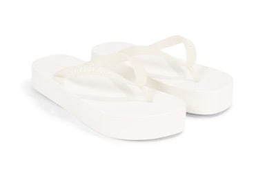 Calvin Klein Jeans Zehentrenner »BEACH SANDAL FLATFORM LOGO«, für Strand und Badeausflüge von Calvin Klein Jeans