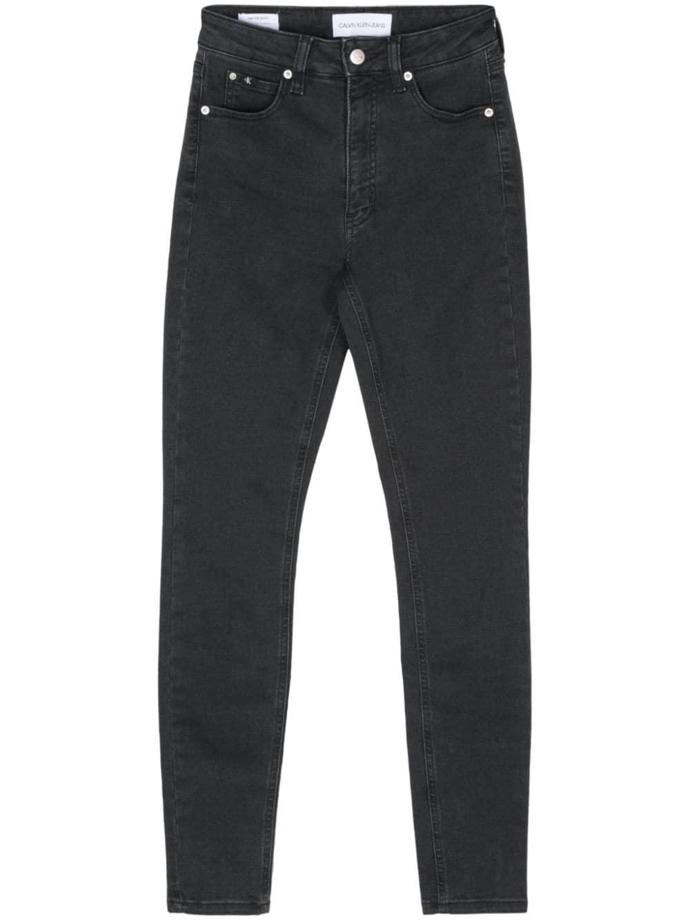 Calvin Klein Jeans high-rise skinny jeans - Black von Calvin Klein Jeans