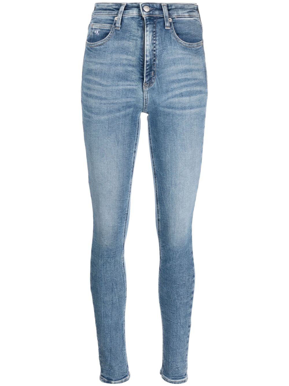 Calvin Klein Jeans high-rise skinny jeans - Blue von Calvin Klein Jeans