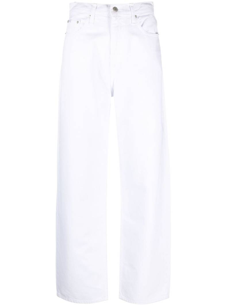 Calvin Klein Jeans high-waist wide-leg jeans - White von Calvin Klein Jeans