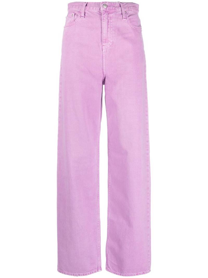 Calvin Klein Jeans high-waisted wide-leg jeans - Purple von Calvin Klein Jeans