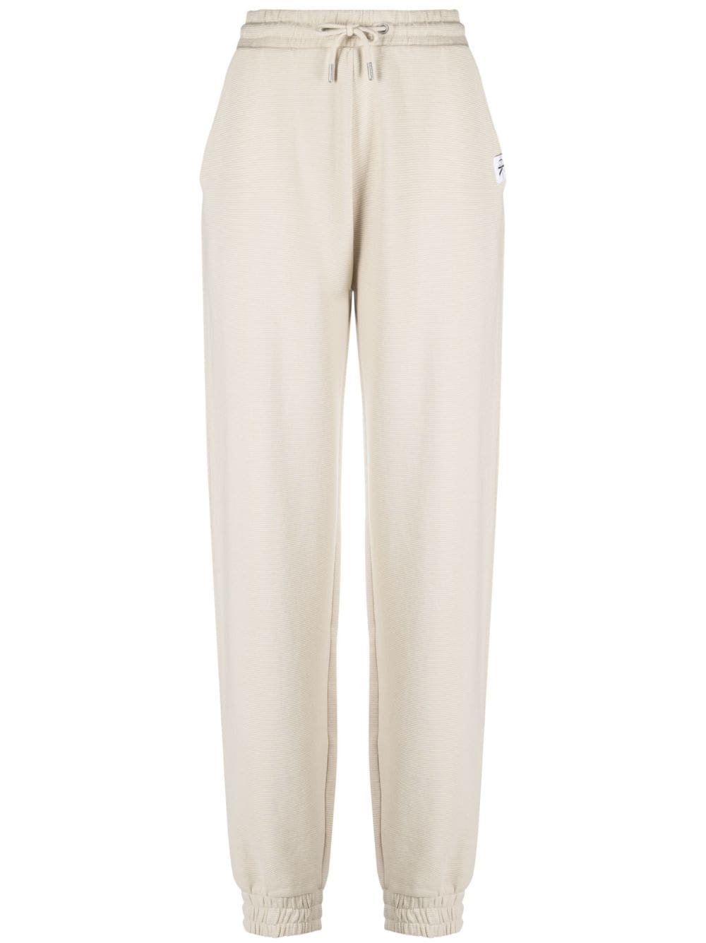 Calvin Klein Jeans logo-patch straight-leg trousers - Neutrals von Calvin Klein Jeans