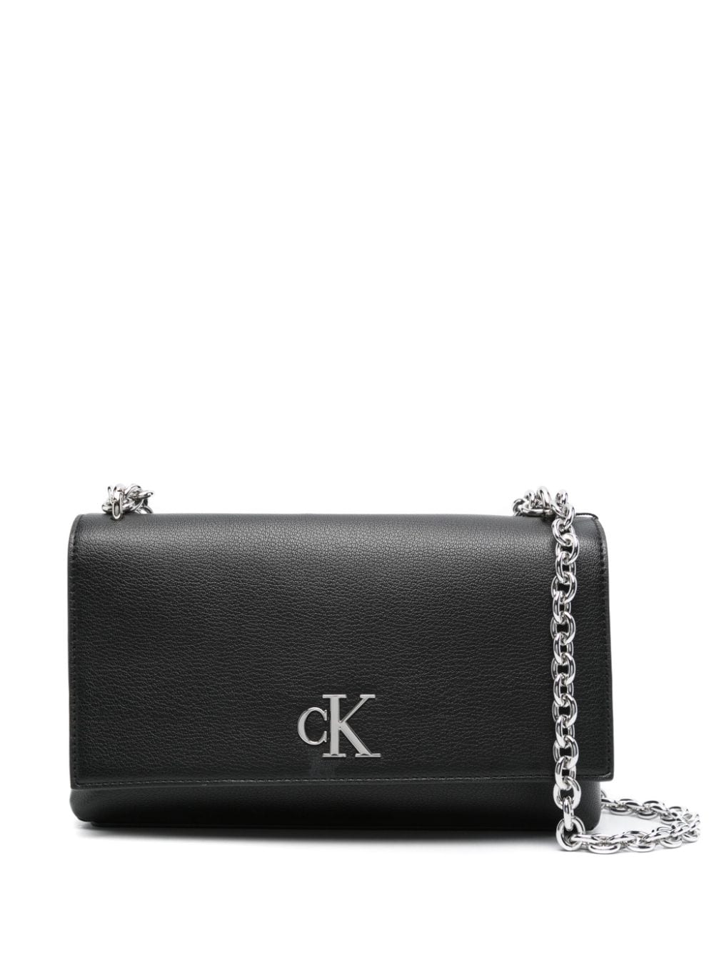 Calvin Klein Jeans logo-plaque shoulder bag - Black von Calvin Klein Jeans