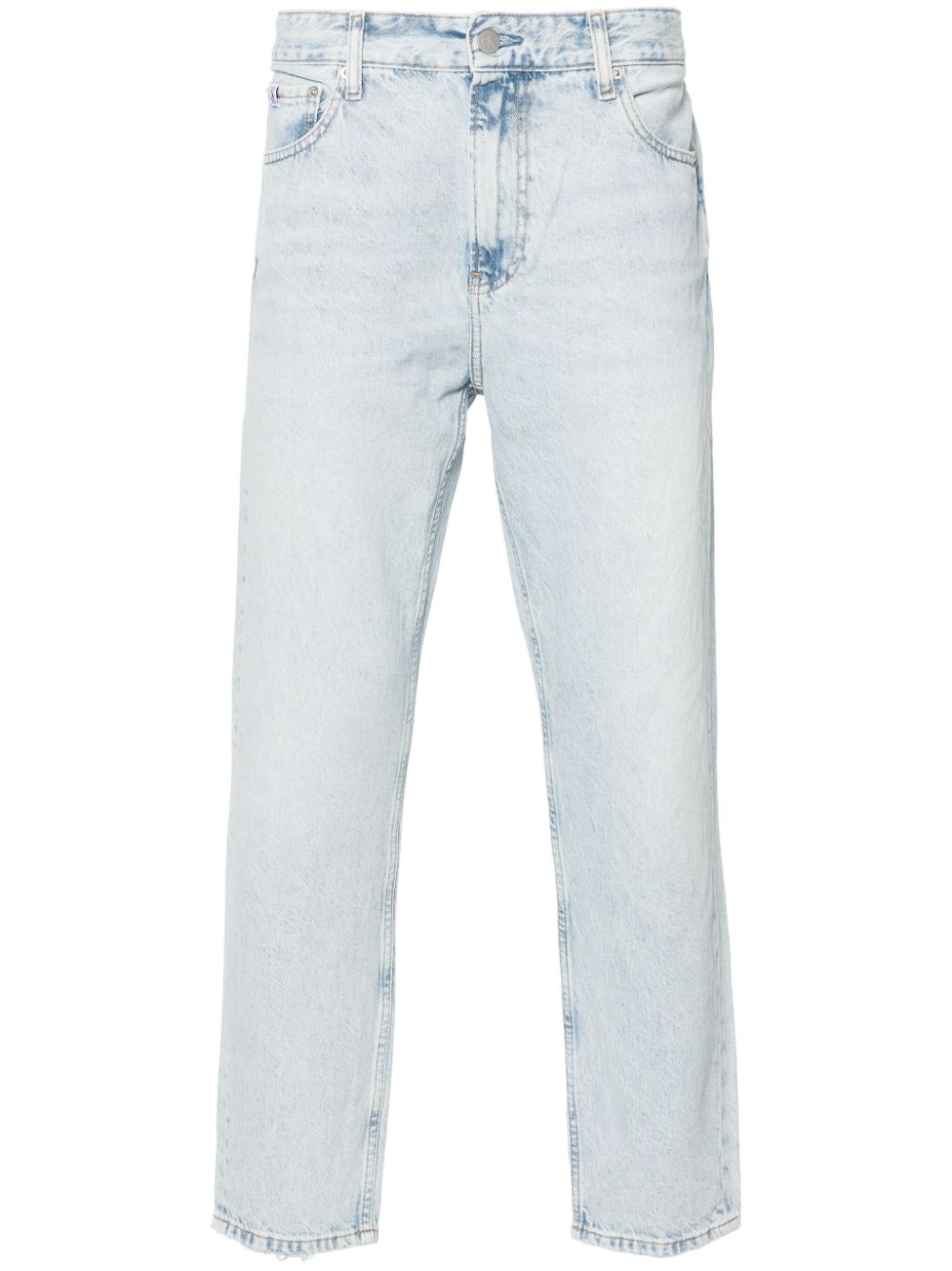 Calvin Klein Jeans mid-rise cropped jeans - Blue von Calvin Klein Jeans