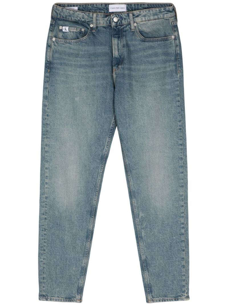 Calvin Klein Jeans mid-rise straight-leg jeans - Blue von Calvin Klein Jeans