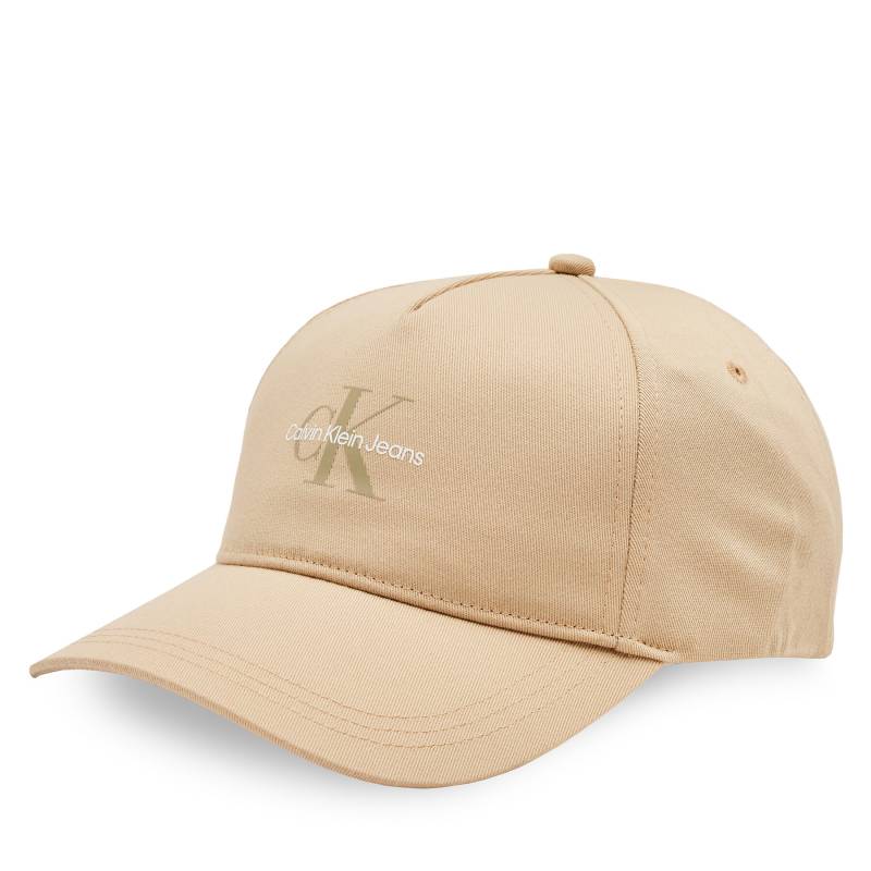 Cap Calvin Klein Jeans Mono Logo Print Cap K50K512140 Beige von Calvin Klein Jeans