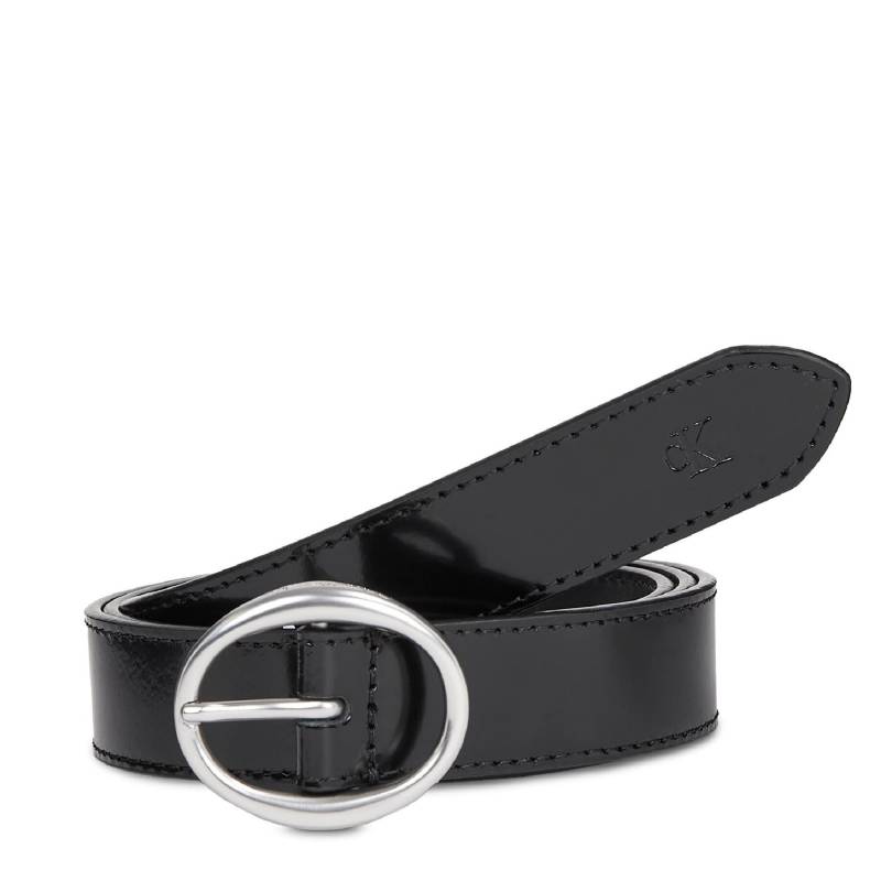 Damengürtel Calvin Klein Jeans Classic Round Lthr Belt25Mm K60K611985 Schwarz von Calvin Klein Jeans