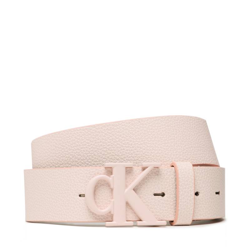 Damengürtel Calvin Klein Jeans Mono Hw Lthr Belt 35Mm K60K610588 Rosa von Calvin Klein Jeans