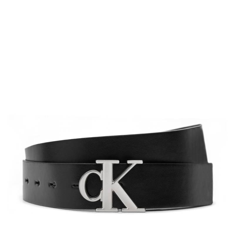 Damengürtel Calvin Klein Jeans Mono Pl Rev Lthr Belt K60K612288 Schwarz von Calvin Klein Jeans