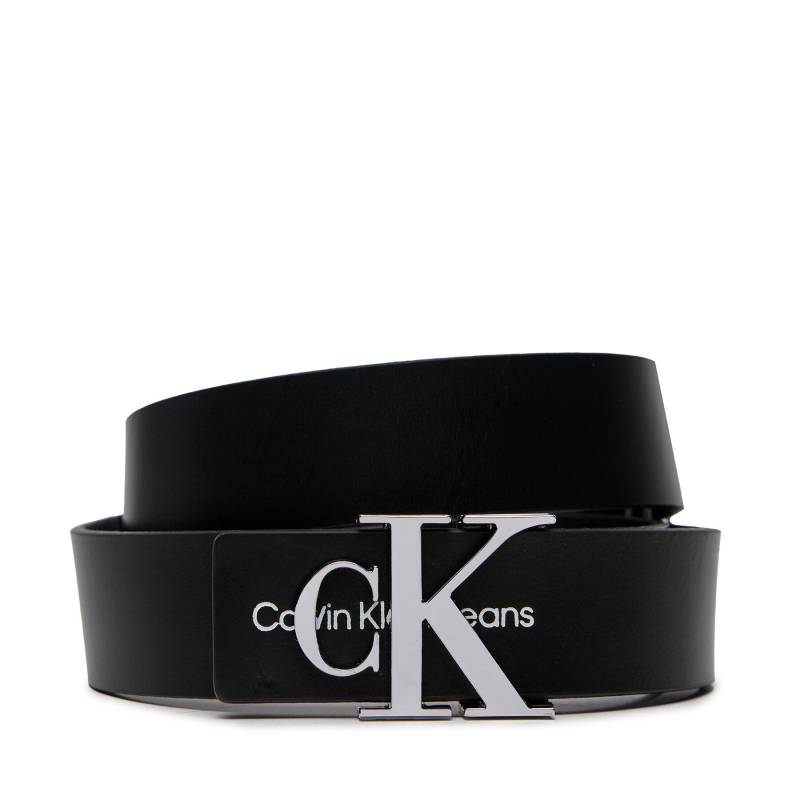 Damengürtel Calvin Klein Jeans Monogram Hardware 30Mm K60K610281 Schwarz von Calvin Klein Jeans