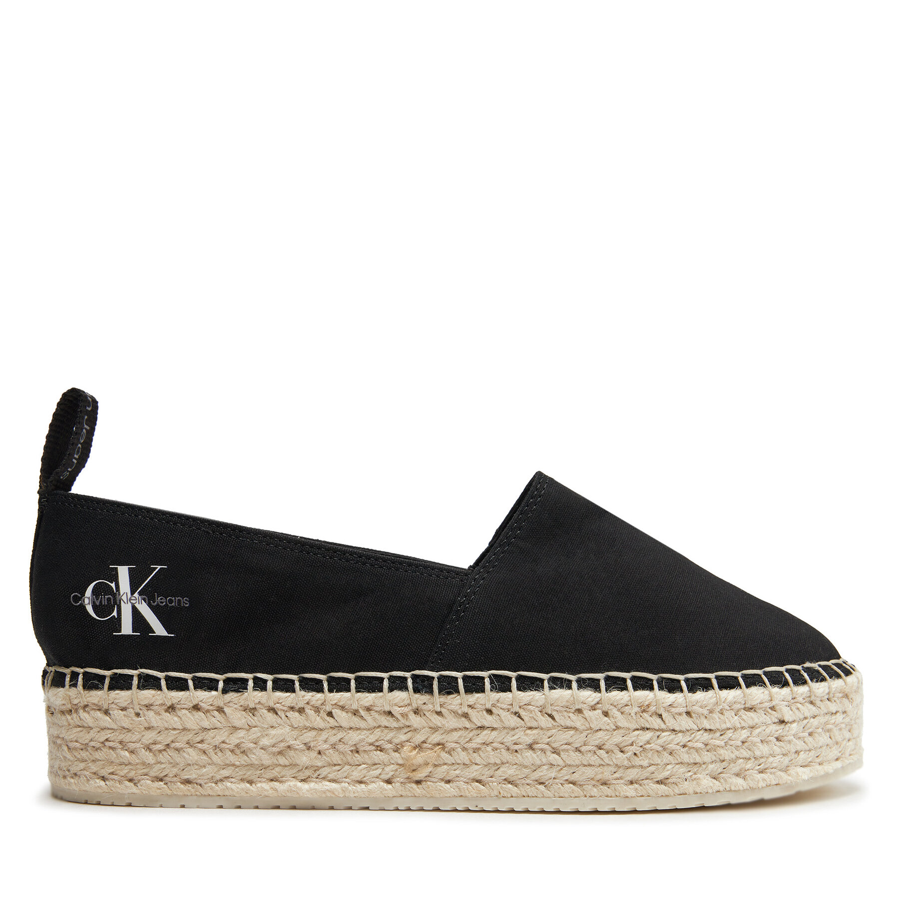 Espadrilles Calvin Klein Jeans Platform Espadrille Ml Btw YW0YW01378 Schwarz von Calvin Klein Jeans