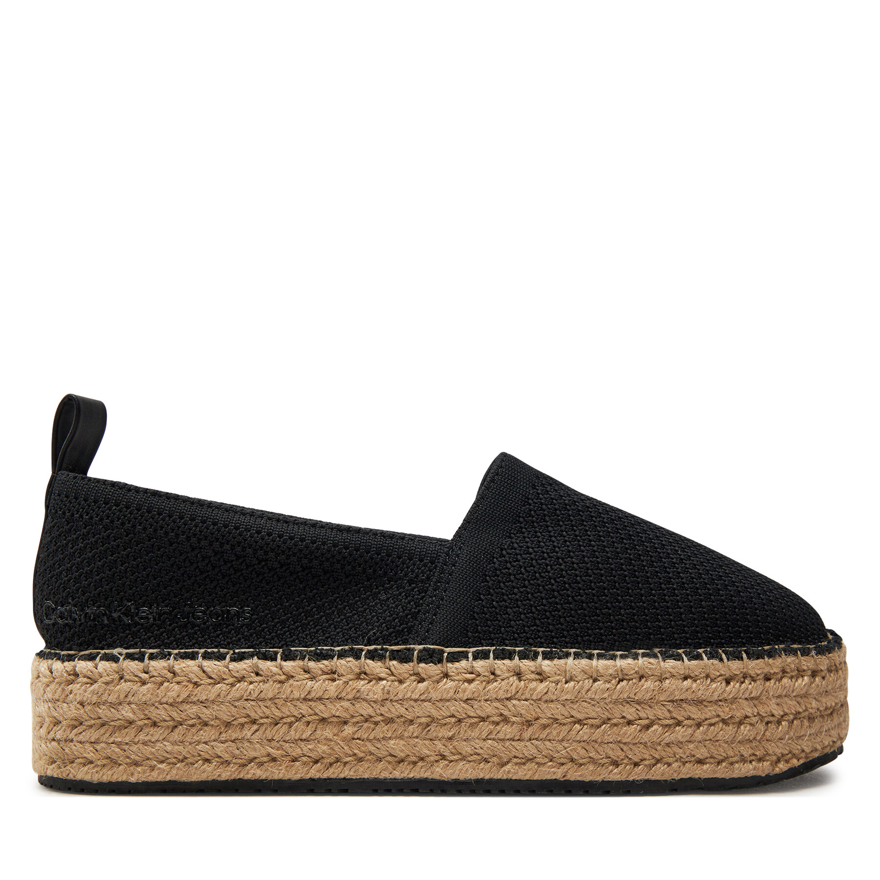 Espadrilles Calvin Klein Jeans Platform Espadrille Uc YW0YW01377 Schwarz von Calvin Klein Jeans