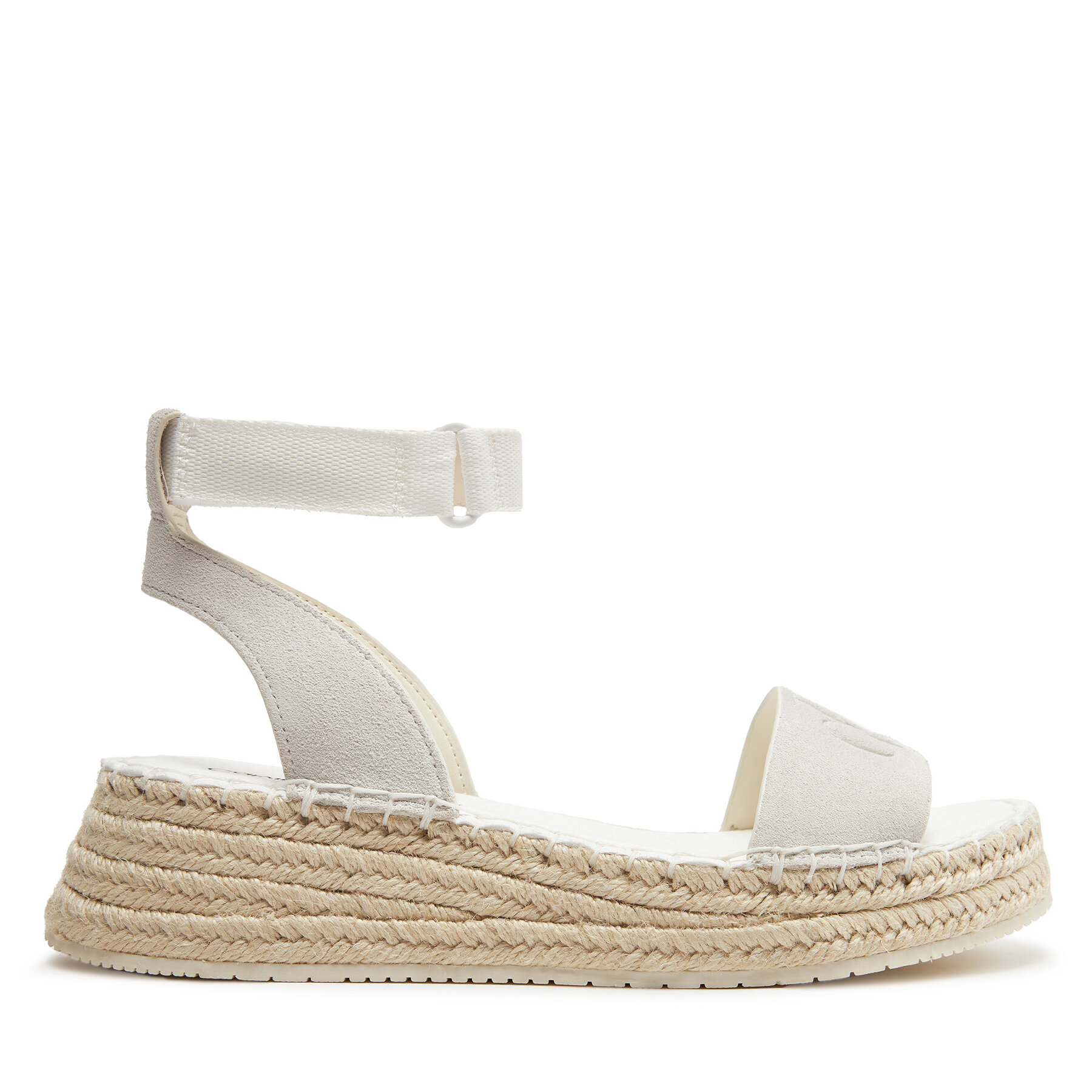 Espadrilles Calvin Klein Jeans Sporty Wedge Rope Su Con YW0YW00977 Écru von Calvin Klein Jeans