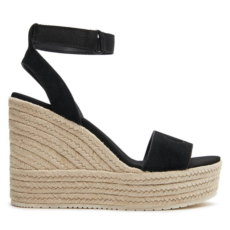 Espadrilles Calvin Klein Jeans Wedge Sandal Su Mg Btw YW0YW01026 Schwarz von Calvin Klein Jeans