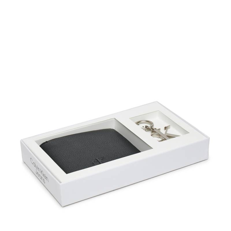 Geschenkset Calvin Klein Jeans Gift Bifold W/Coin & Key Fob K50K512101 Schwarz von Calvin Klein Jeans