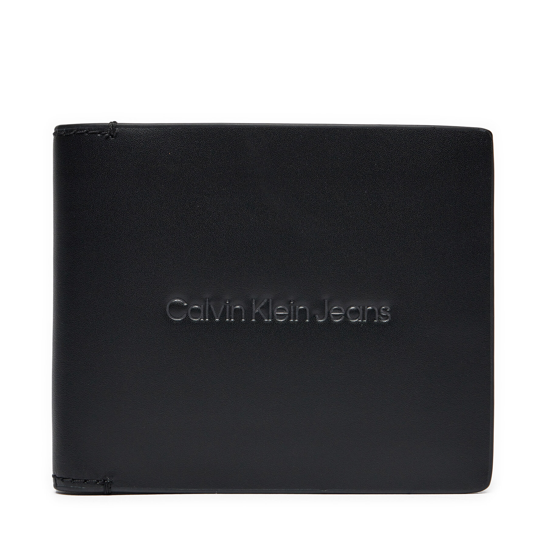 Große Herren Geldbörse Calvin Klein Jeans Logo Print Bifold W/Coin K50K512059 Schwarz von Calvin Klein Jeans