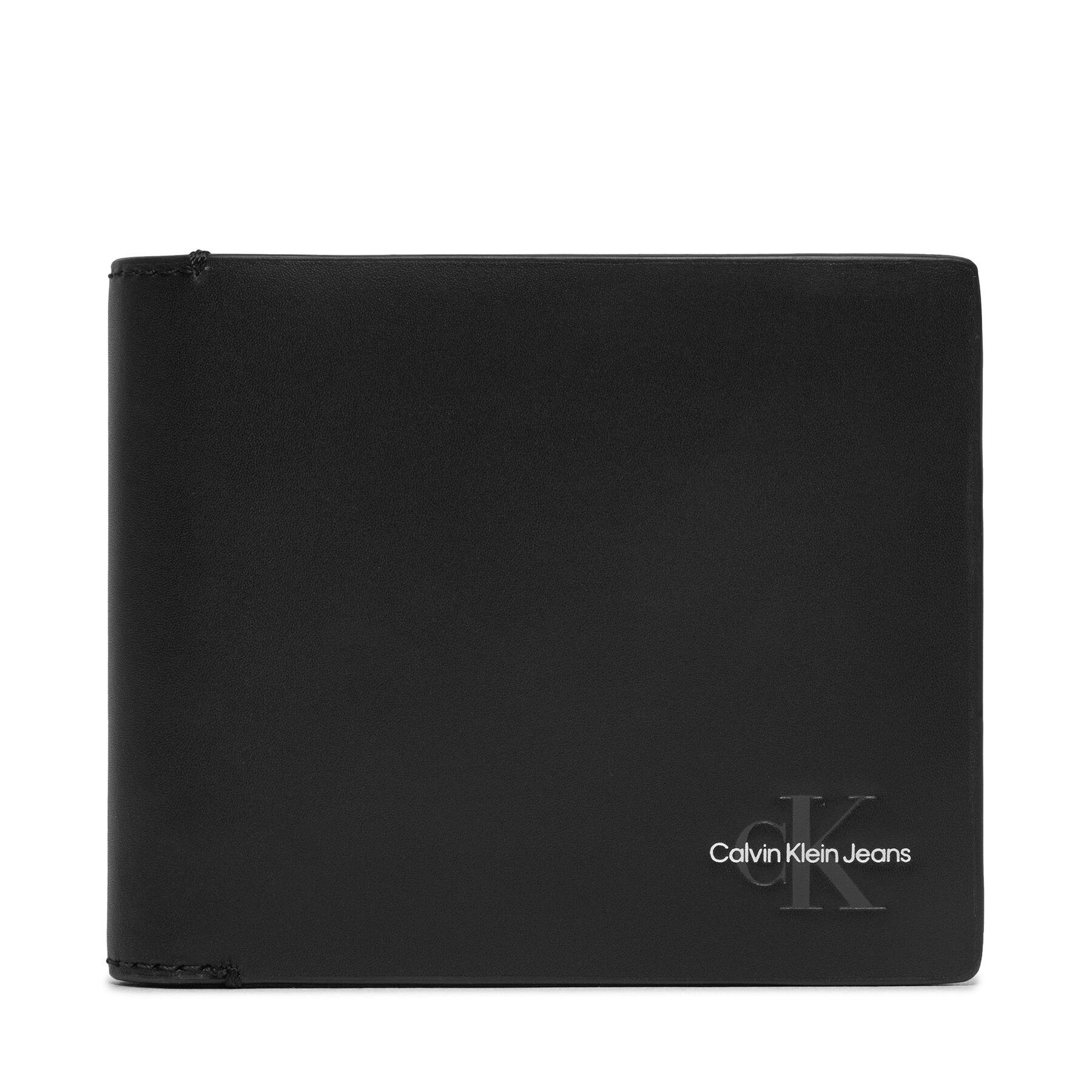 Große Herren Geldbörse Calvin Klein Jeans Monogram Soft Bifold K50K512173 Schwarz von Calvin Klein Jeans