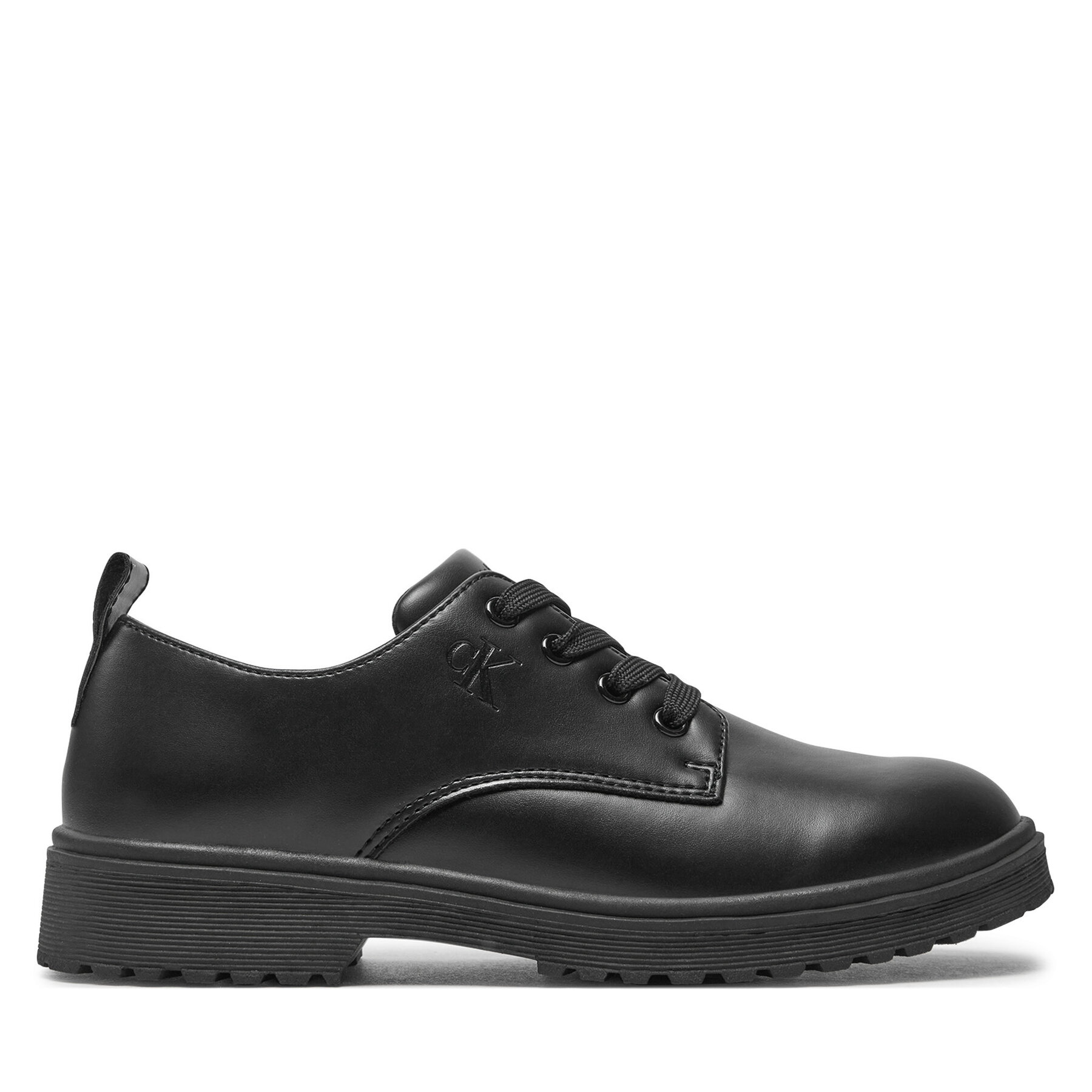 Halbschuhe Calvin Klein Jeans Low Cut Lace-Up V3X4-81091-0326 S Schwarz von Calvin Klein Jeans