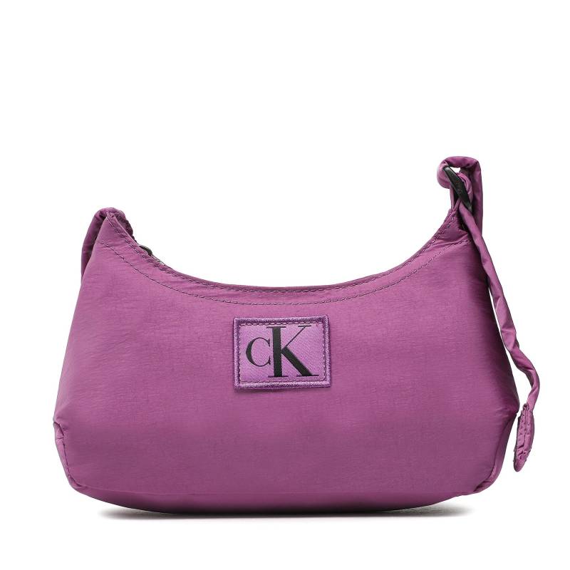 Handtasche Calvin Klein Jeans City Nylon Round Shoulder23 K60K610333 Violett von Calvin Klein Jeans