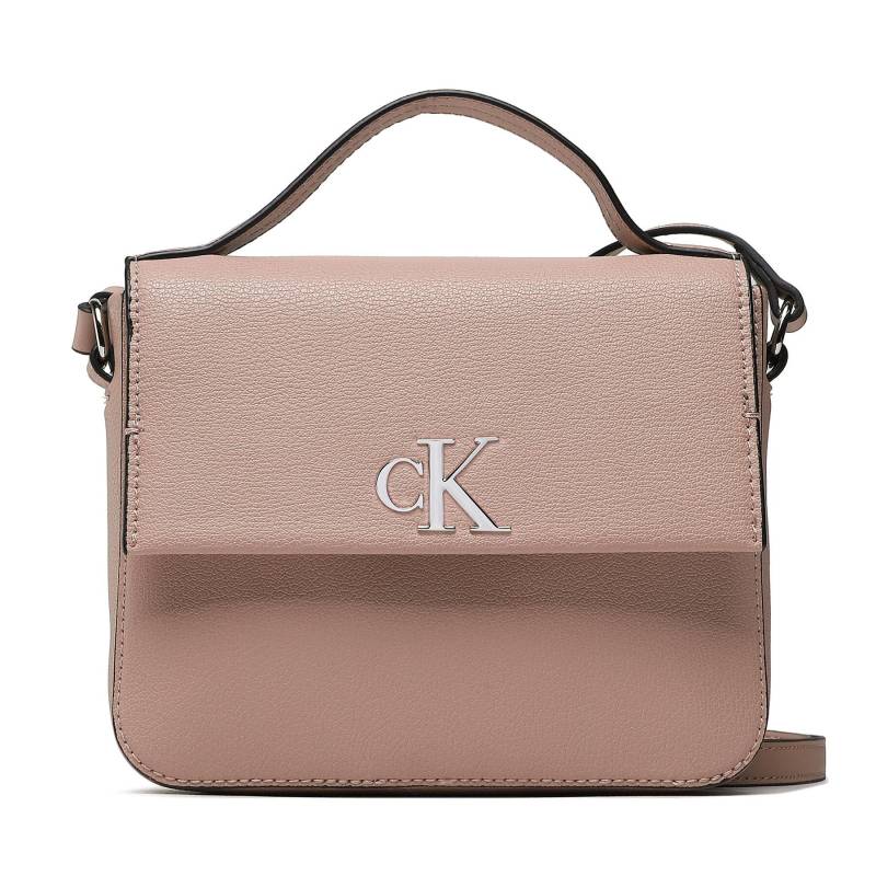 Handtasche Calvin Klein Jeans Minimal Monogram Boxy Flap Cb19 K60K610330 Rosa von Calvin Klein Jeans