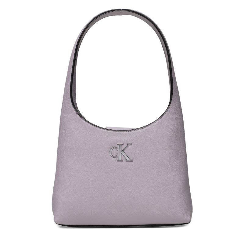 Handtasche Calvin Klein Jeans Minimal Monogram Shoulder Bag K60K610843 Violett von Calvin Klein Jeans