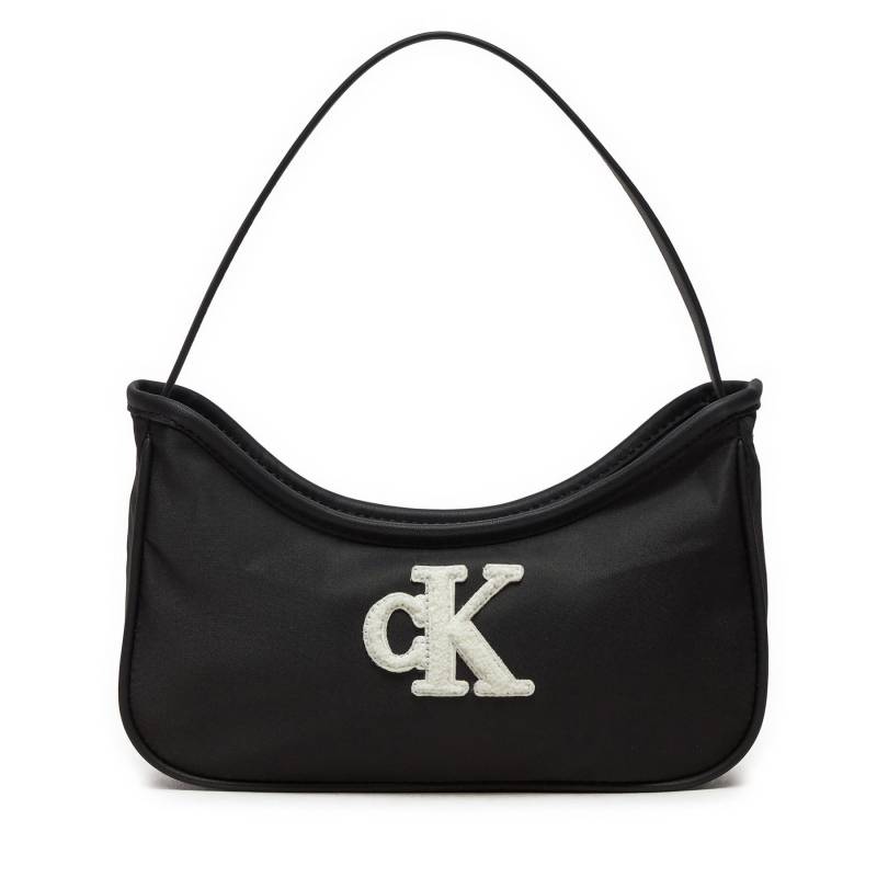 Handtasche Calvin Klein Jeans Teddy Ck IU0IU00684 Schwarz von Calvin Klein Jeans