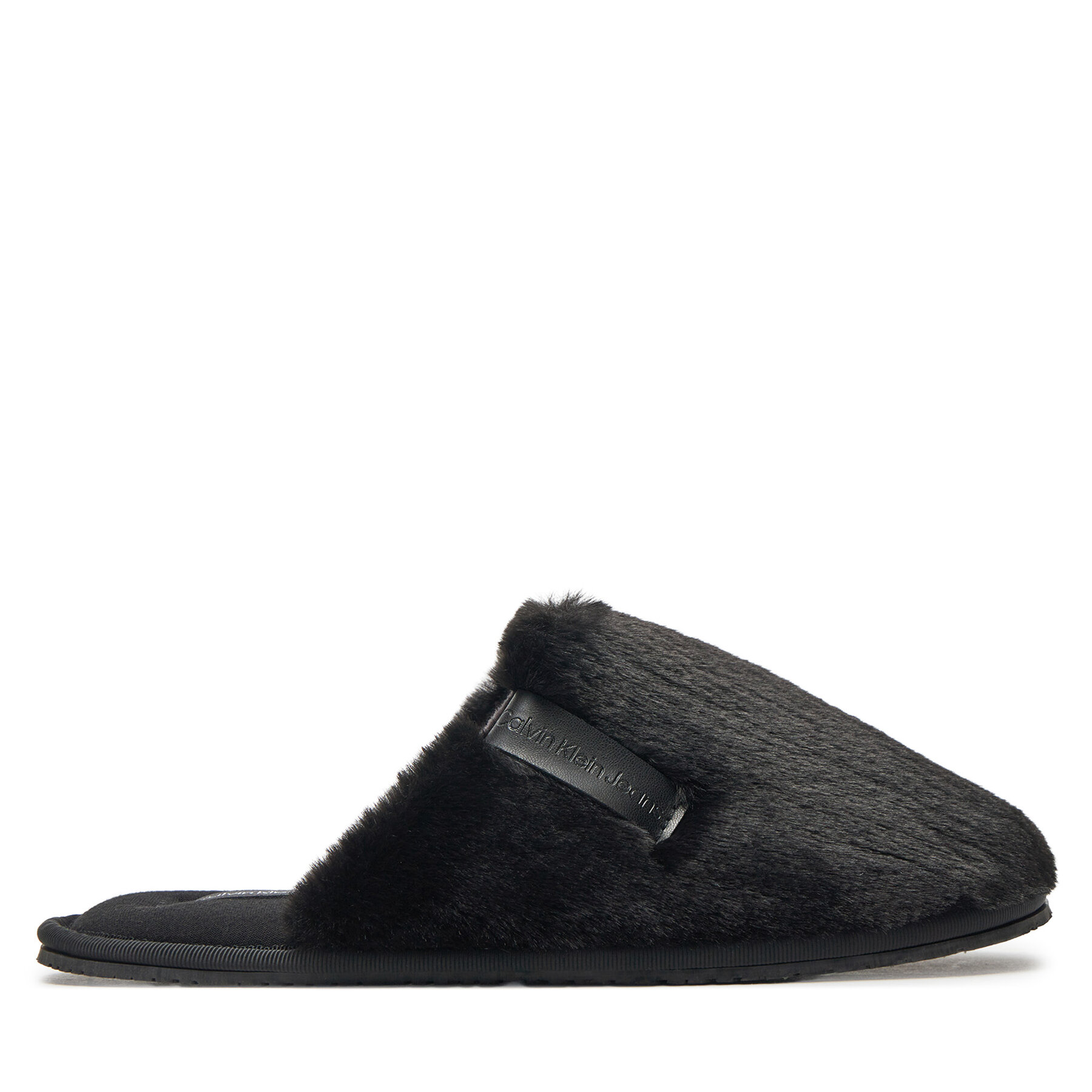 Hausschuhe Calvin Klein Jeans Hotel Slipper Fur After Glow YW0YW01593 Schwarz von Calvin Klein Jeans