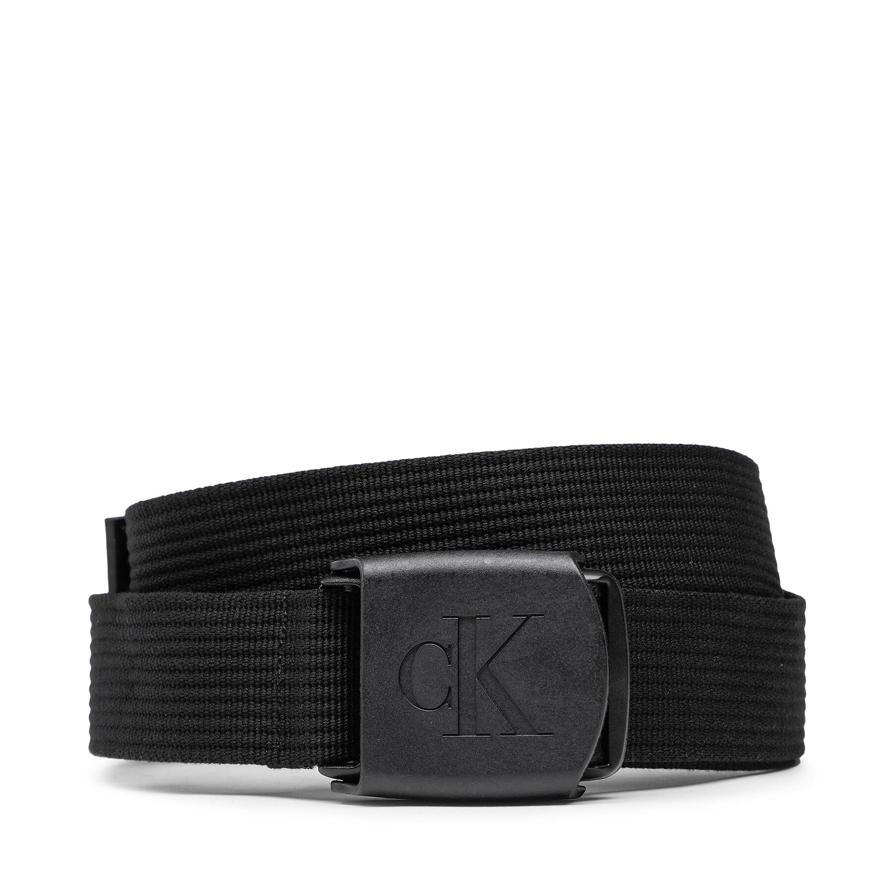 Herrengürtel Calvin Klein Jeans Logo Plaque Webbing Belt K50K510160 Schwarz von Calvin Klein Jeans