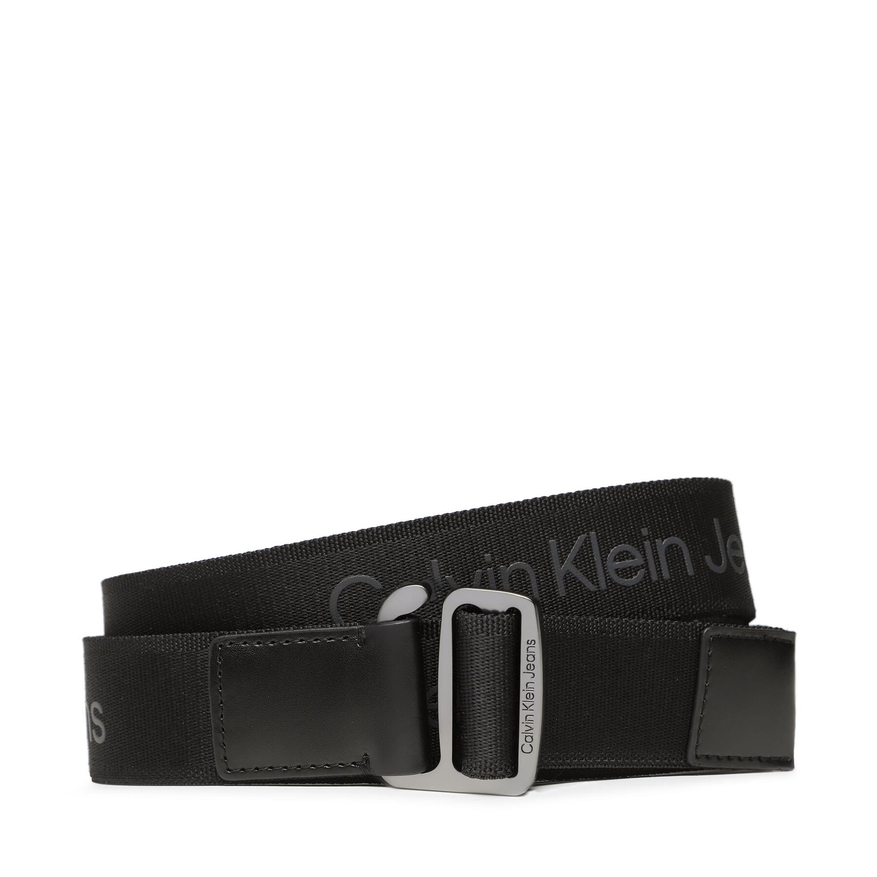 Herrengürtel Calvin Klein Jeans Slider Logo Webbing 35Mm K50K510153 Schwarz von Calvin Klein Jeans