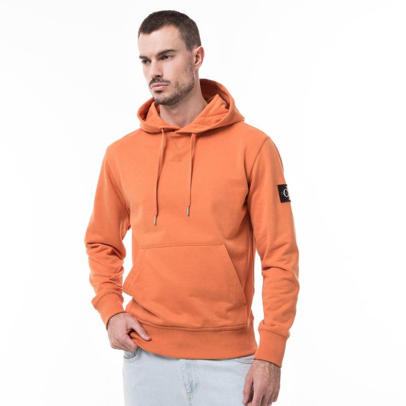 Hoodie Herren Orange L von Calvin Klein Jeans