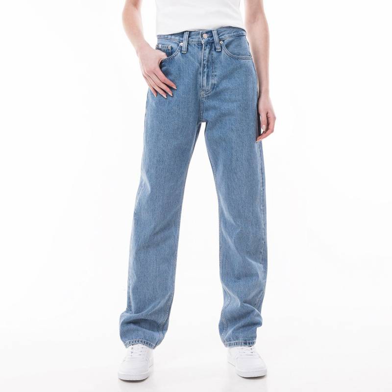 Calvin Klein Jeans - Hose, für Damen, Blau Denim, Größe W31 von Calvin Klein Jeans