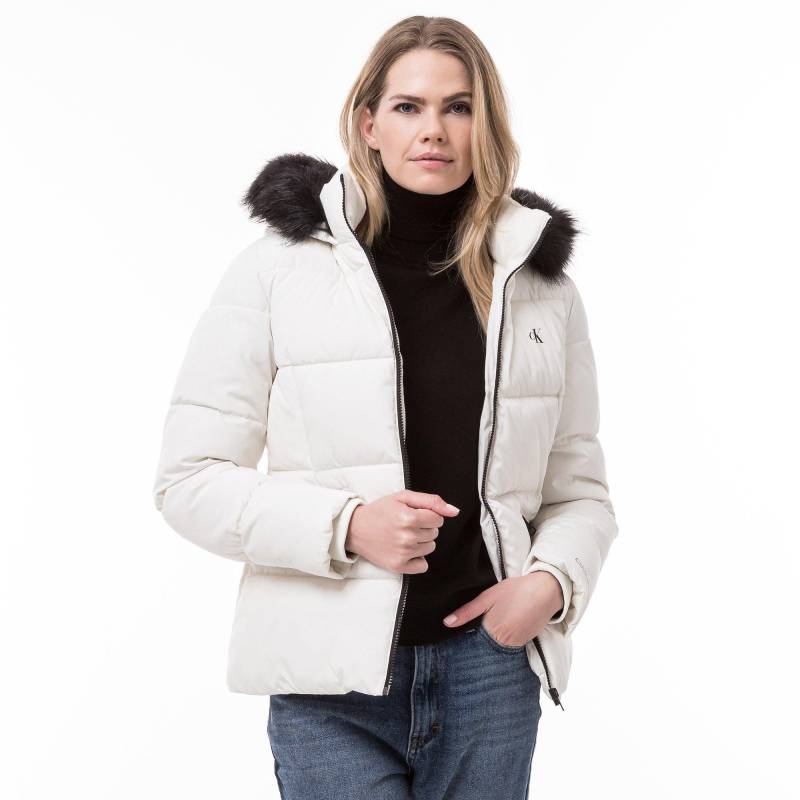 Jacke Damen Weiss  S von Calvin Klein Jeans