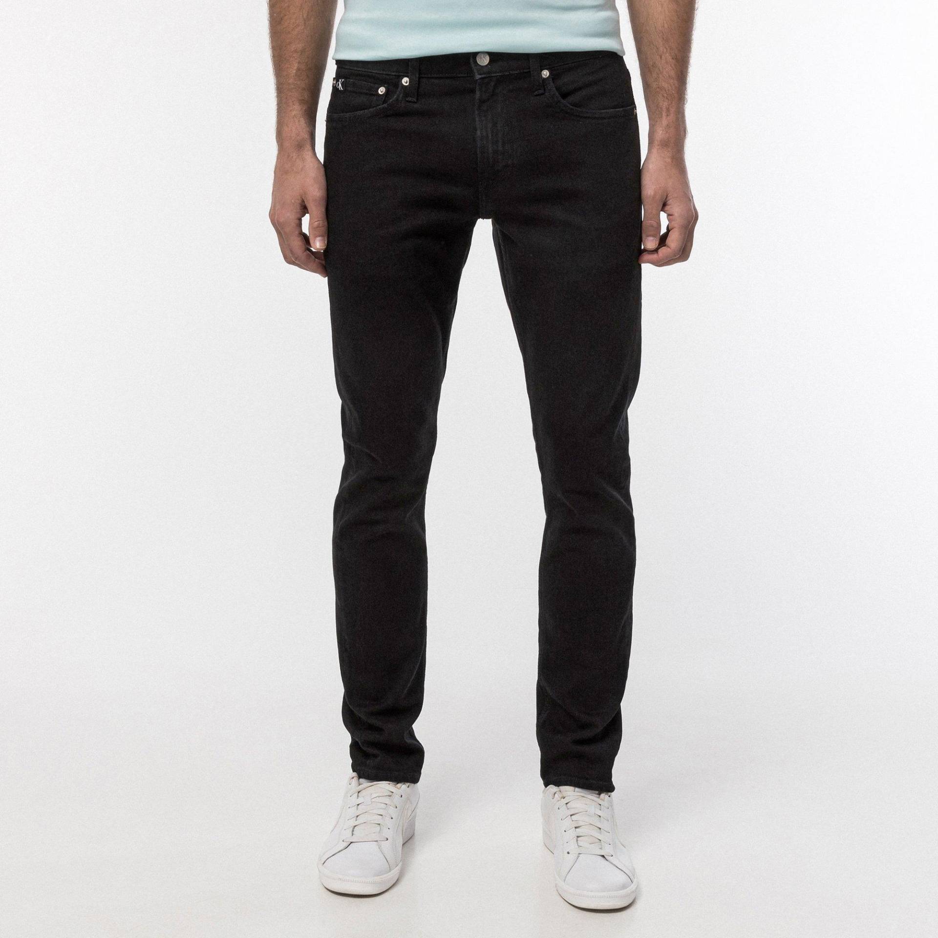 Jeans, Slim Fit Herren Black L30/W33 von Calvin Klein Jeans