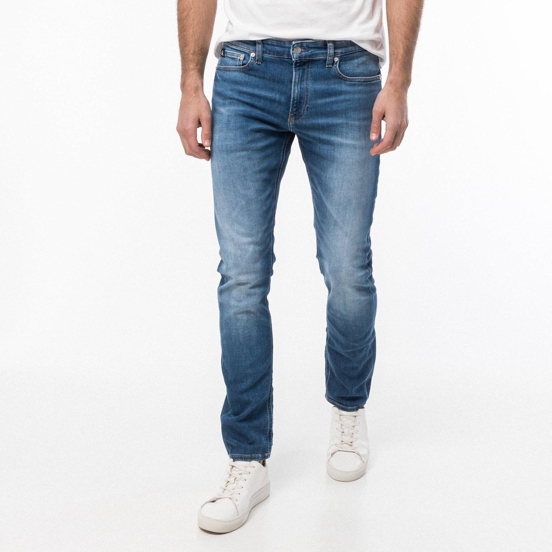 Jeans, Slim Fit Herren Blau L30/W33 von Calvin Klein Jeans