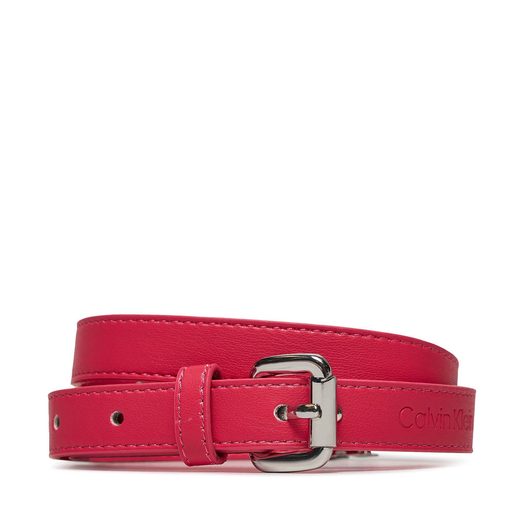 Kindergürtel Calvin Klein Jeans Monogram Logo Belt IU0IU00445 Rosa von Calvin Klein Jeans