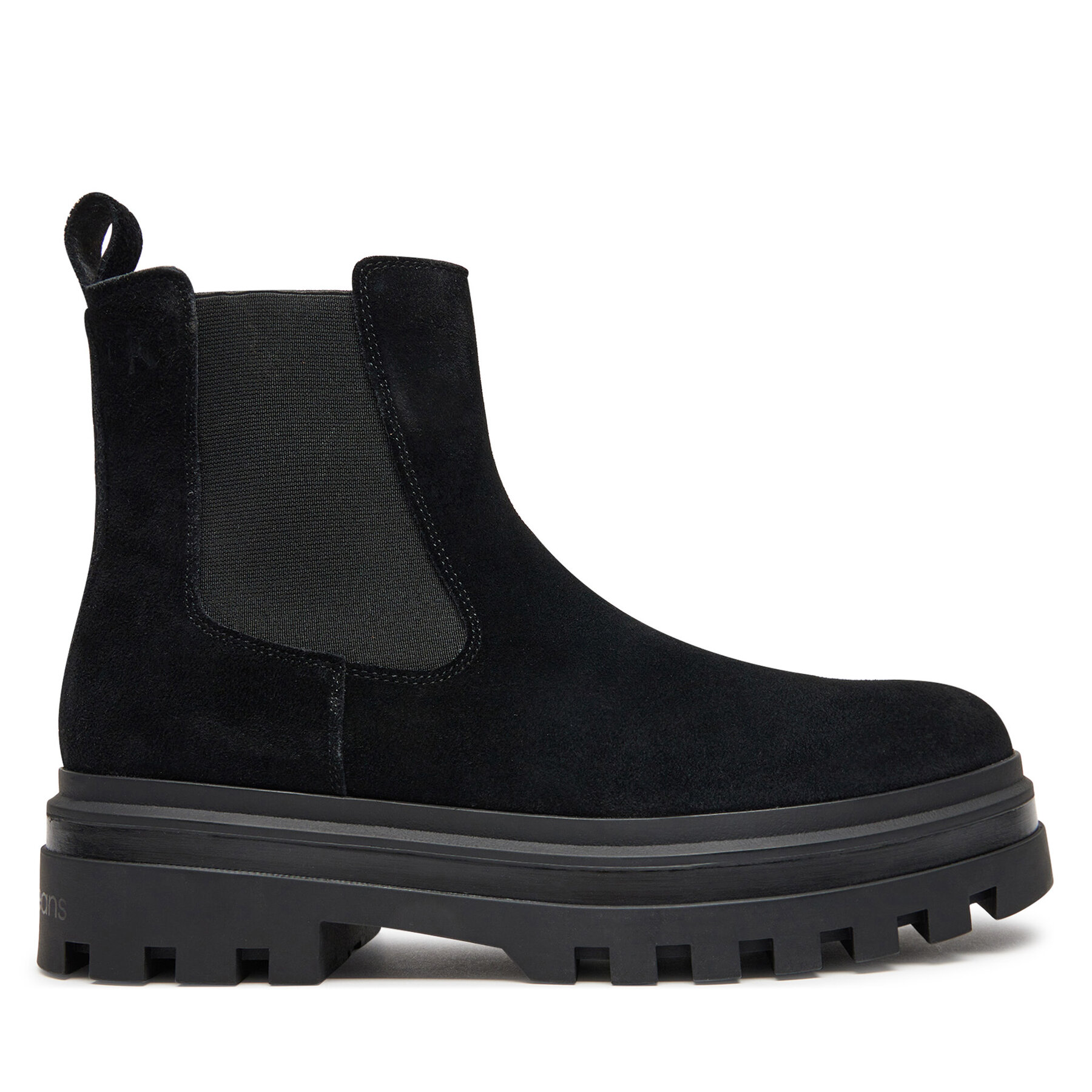 Klassische Stiefeletten Calvin Klein Jeans Lugged Chelsea Boot Hr Su YM0YM01067 Schwarz von Calvin Klein Jeans