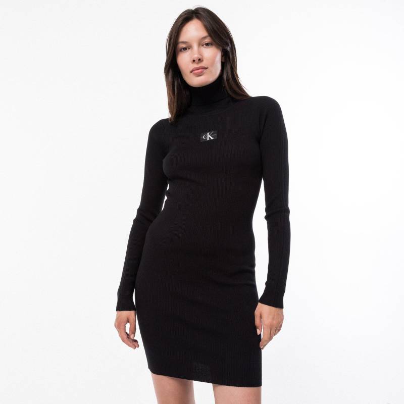 Kleid Damen Black S von Calvin Klein Jeans