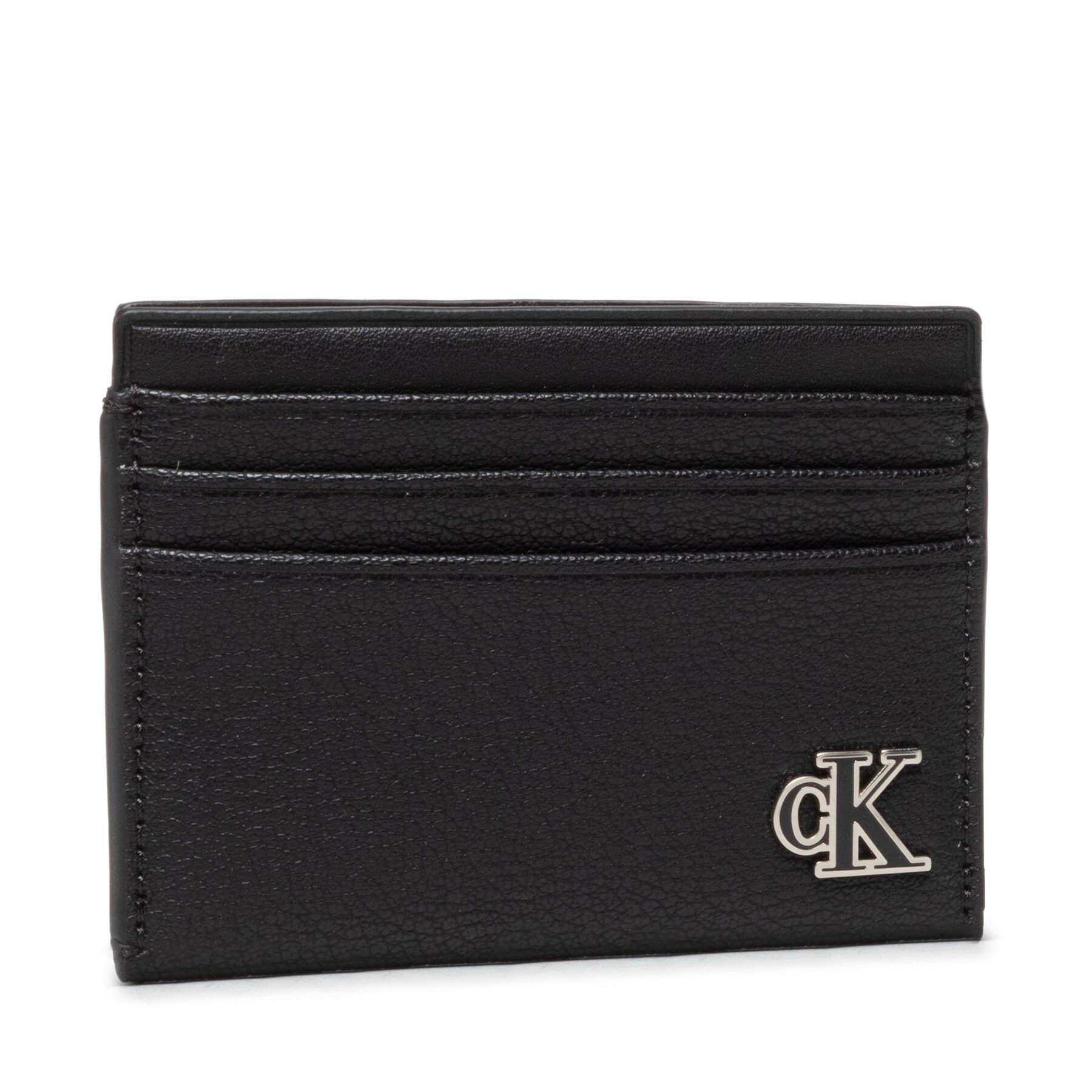 Kreditkartenetui Calvin Klein Jeans Minimal Monogram +Cc Card Case K60K609353 Schwarz von Calvin Klein Jeans