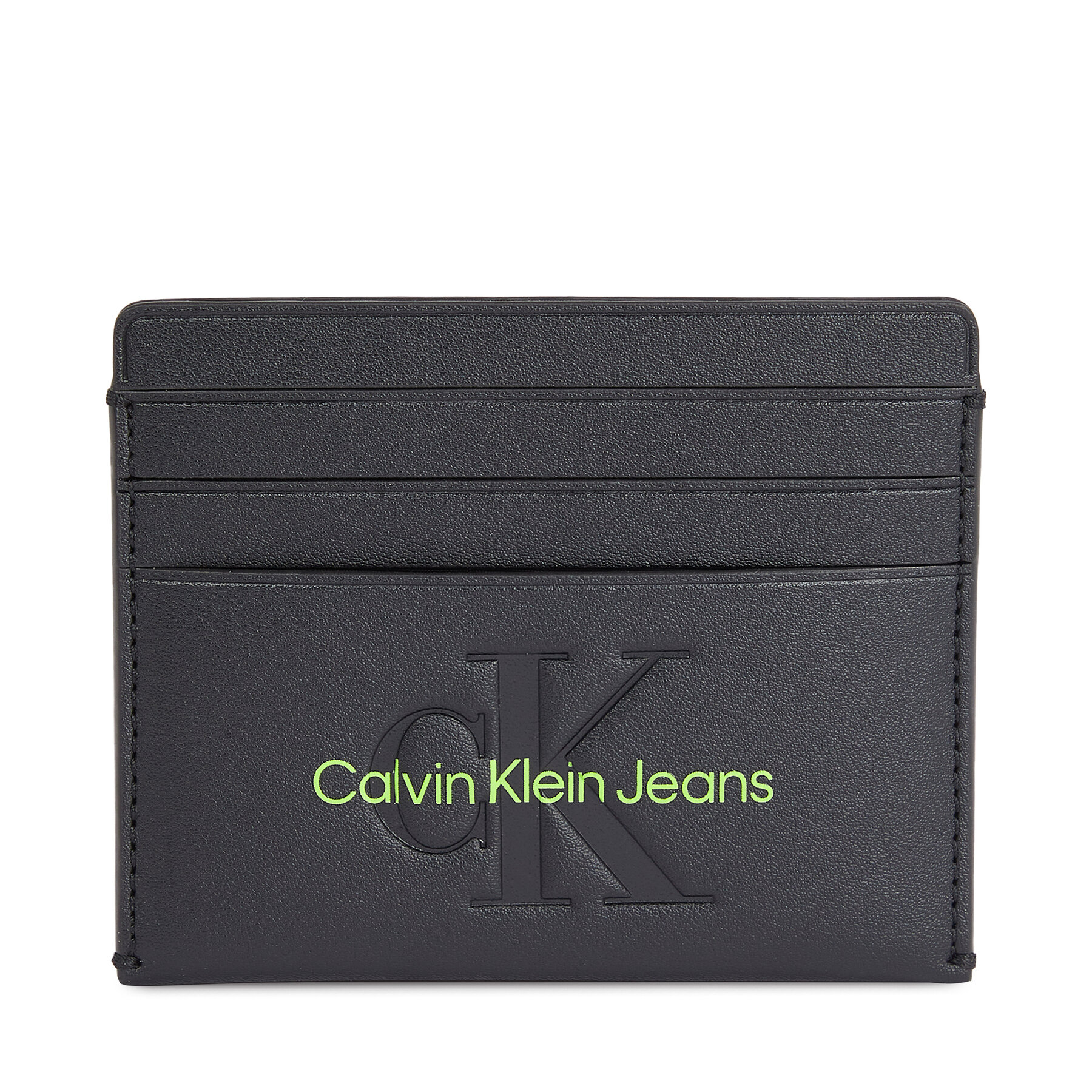 Kreditkartenetui Calvin Klein Jeans Sculpted Cardcase 6Cc Mono K60K611987 Schwarz von Calvin Klein Jeans