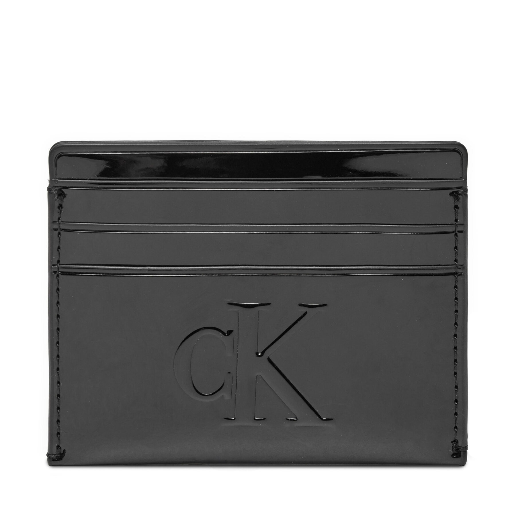 Kreditkartenetui Calvin Klein Jeans Sculpted Cardcase6cc Im K60K613126 Schwarz von Calvin Klein Jeans